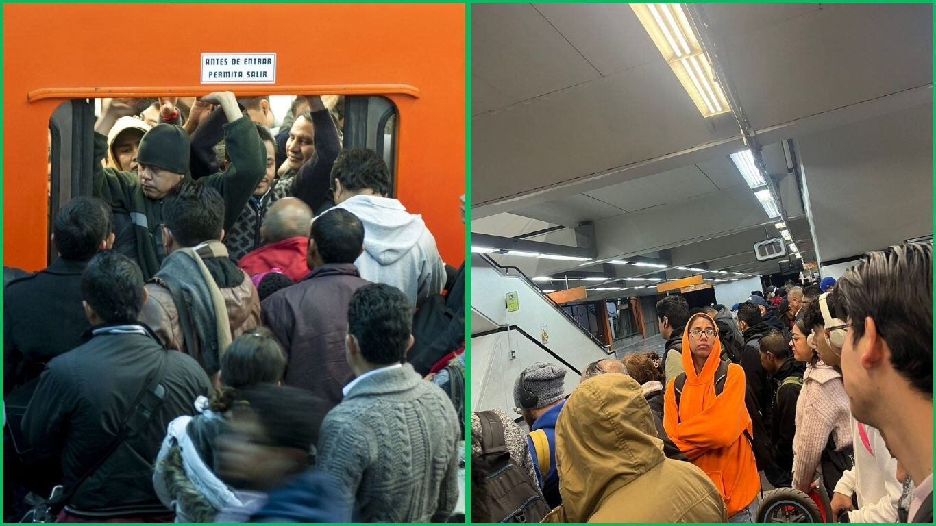 Metro CDMX hoy viernes 15 de noviembre: Reportan que Línea 7 está colapsada