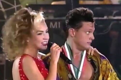 Reviven el día en que Luis Miguel humilló a Thalía en el escenario