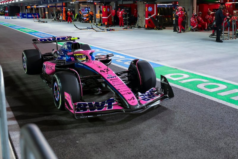 Franco Colapinto: "Estoy emocionado por apretarle al coche y ver en qué punto estamos"
