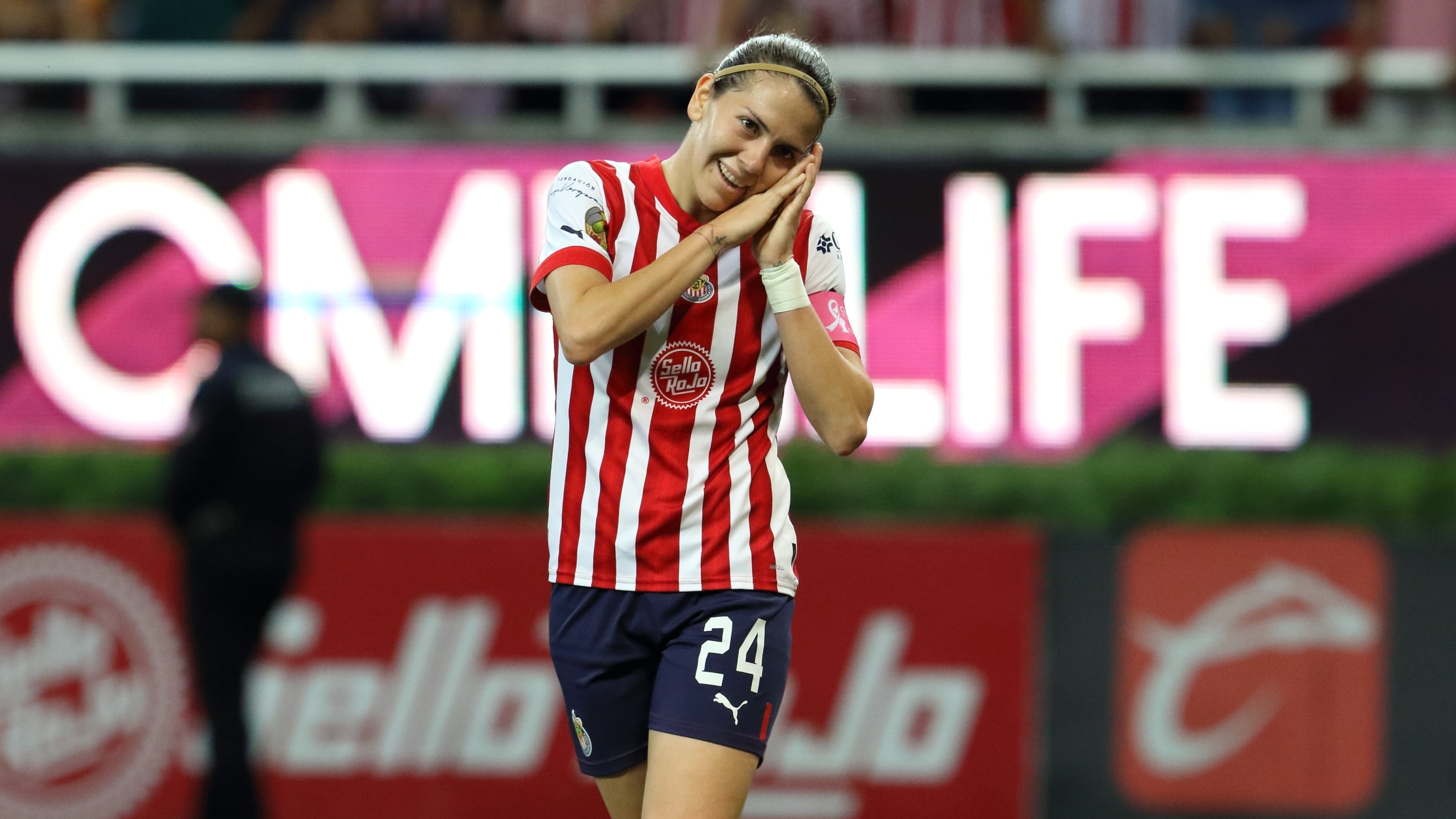 Alicia Cervantes es la actual goleadora del equipo rojiblanco