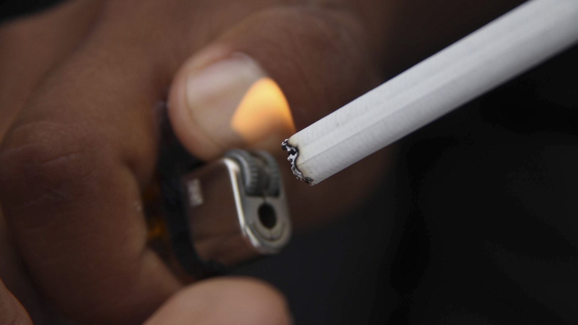 Consumo de tabaco.