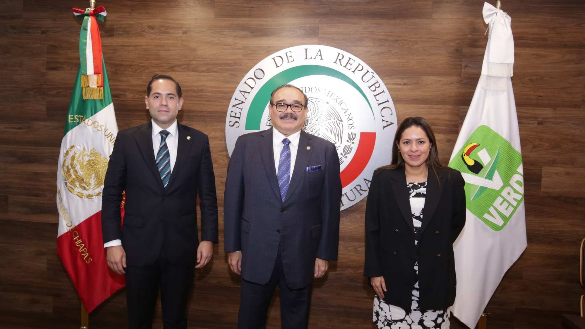 Senador Jorge Carlos Ramírez abandona al PRI y se une al Partido Verde