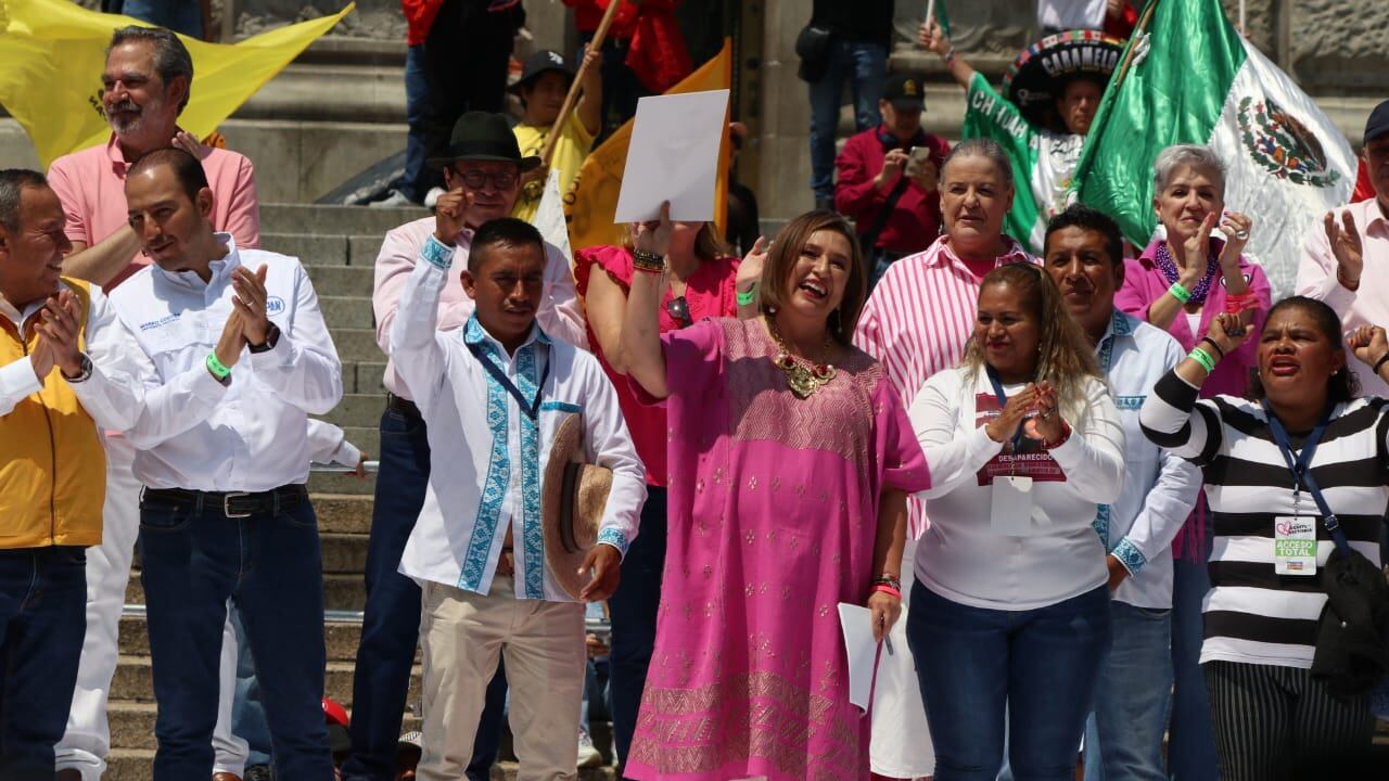 Xóchitl Gálvez, responsable del Frente Amplio por México (Nicolás Corte / Publimetro)