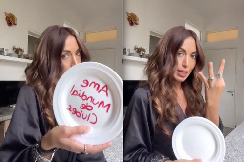 Claudia García continúa con las burlas contra el América tras críticas de aficionados