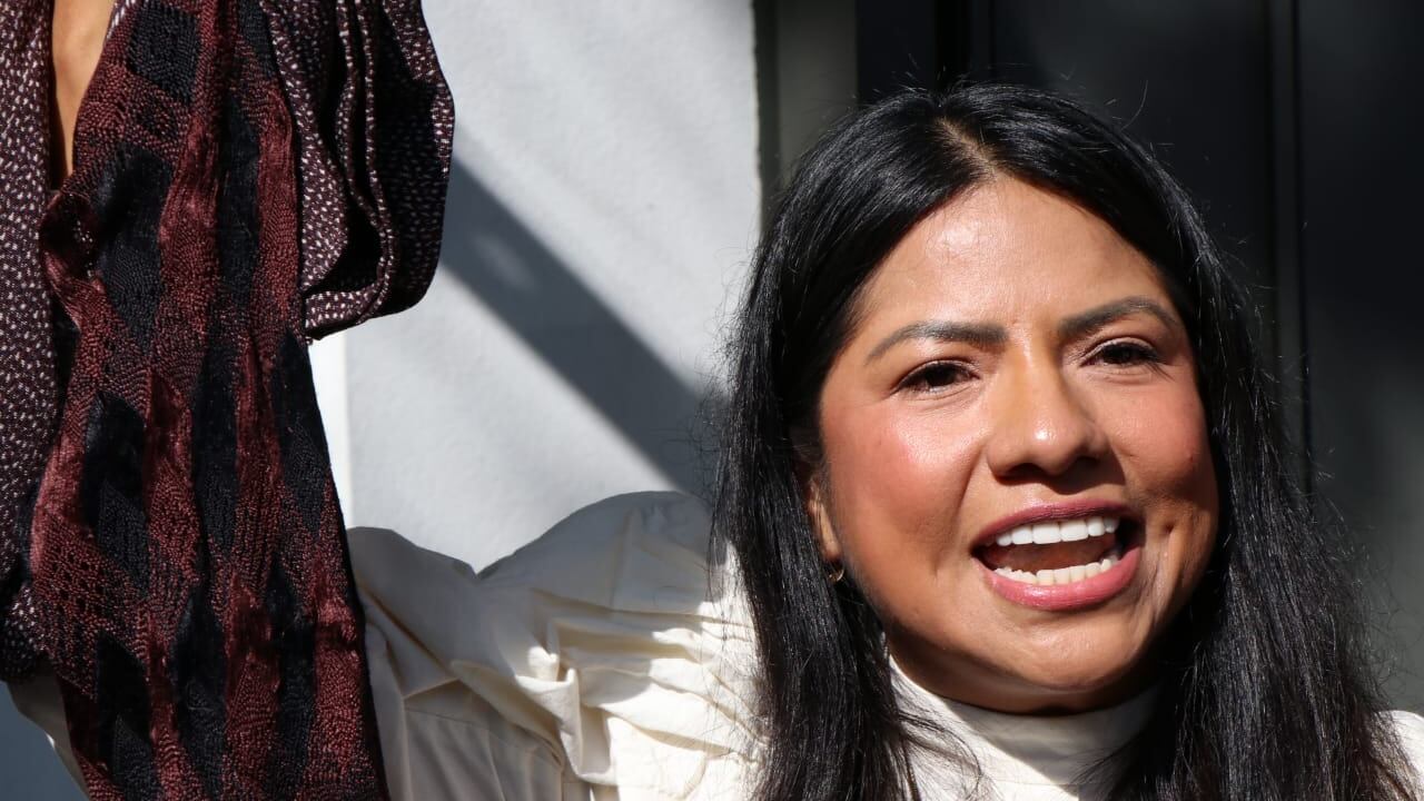 Se registró como precandidata por Movimiento Ciudadano a la presidencia. (Nicolás Corte/Publimetro)