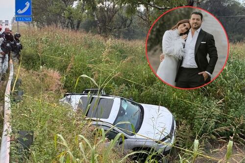 Filtran imágenes del desastroso accidente de auto del hijo del exgobernador de Aguascalientes