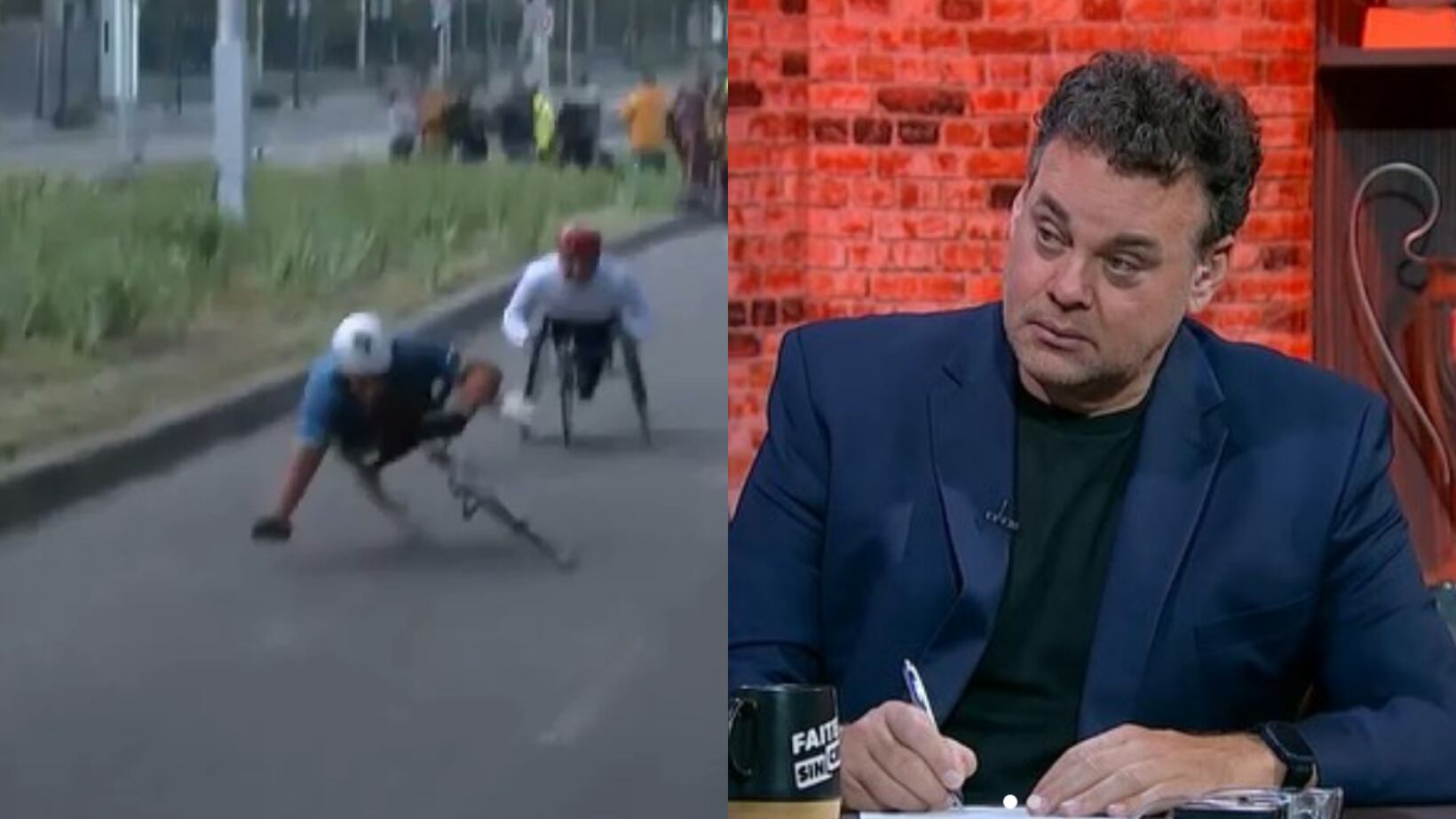 David Faitelson se lanzó contra el Maratón de CDMX.