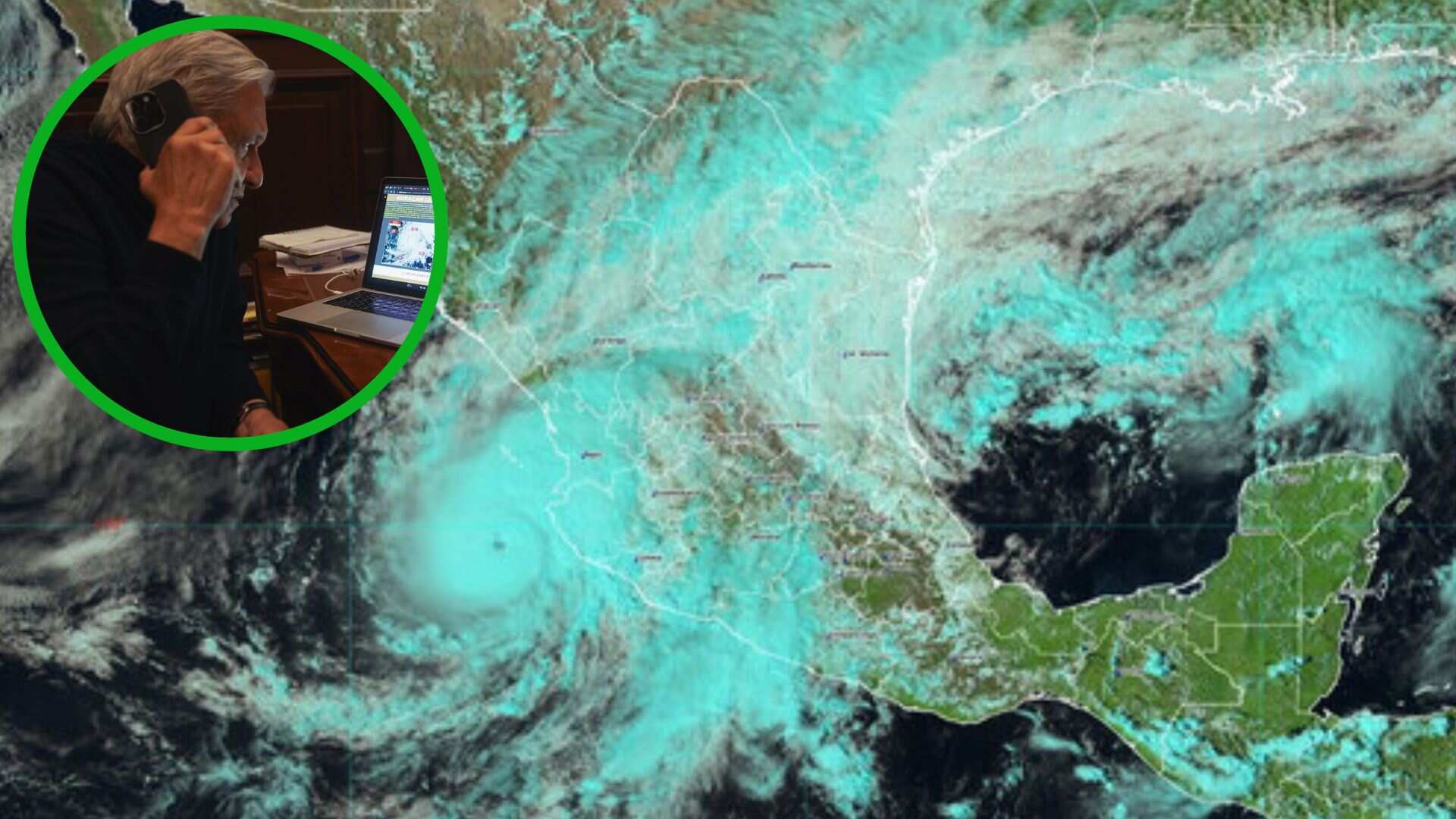 “Lidia” dejará a su paso fuertes lluvias, mal tiempo y oleaje elevado en las costas del país.