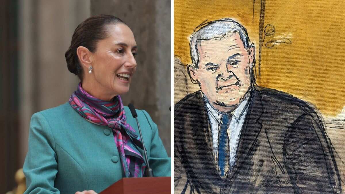 Sheinbaum y García Luna.