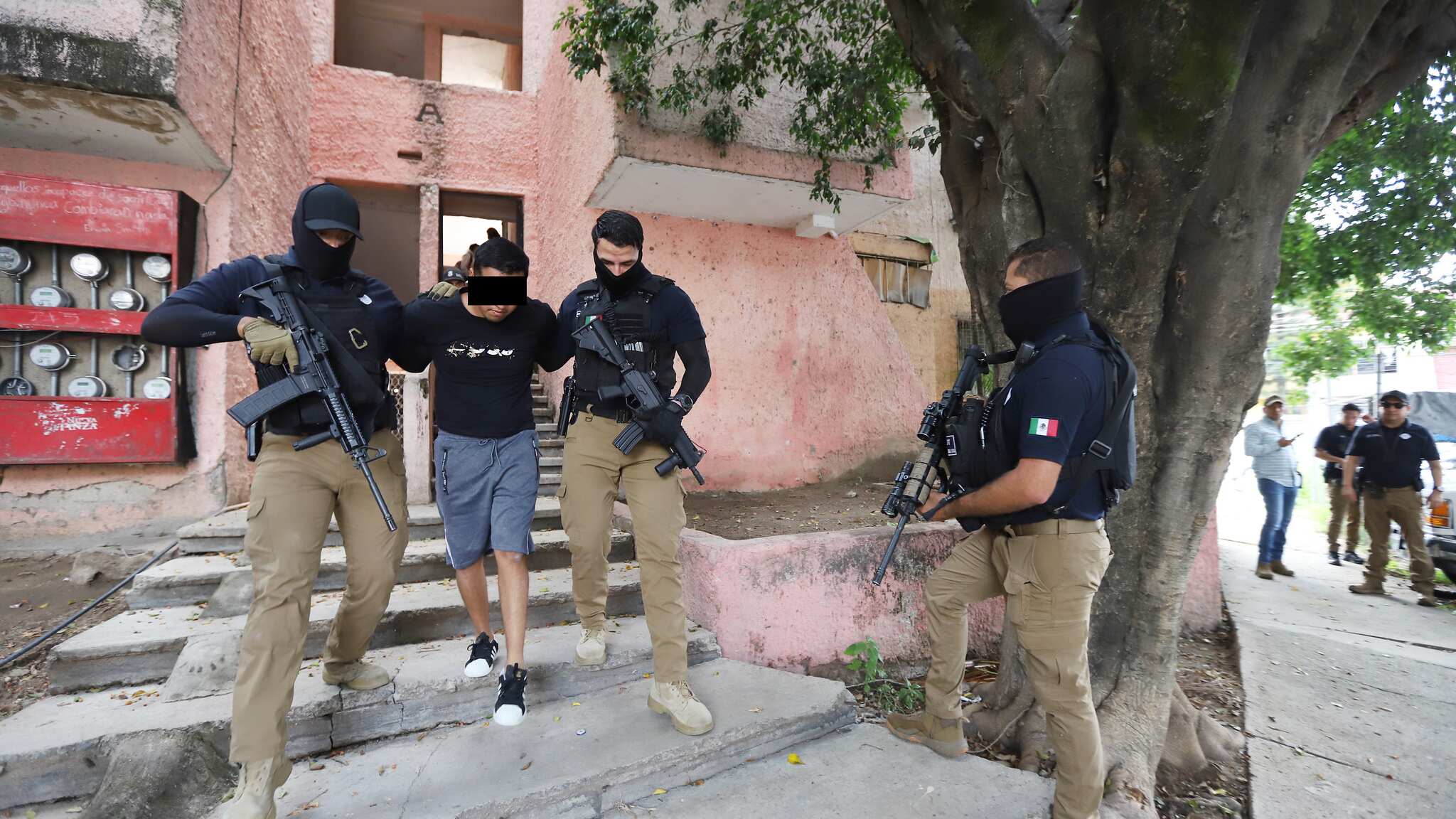 Kelvin "N" fue capturado en Tonalá tras ocho días de búsqueda. CORTESÍA