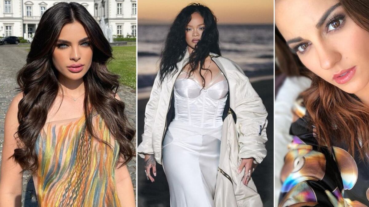 Nadia Ferreira, Rihanna y Maite Perroni han sabido como dar un giro a los looks maternales.