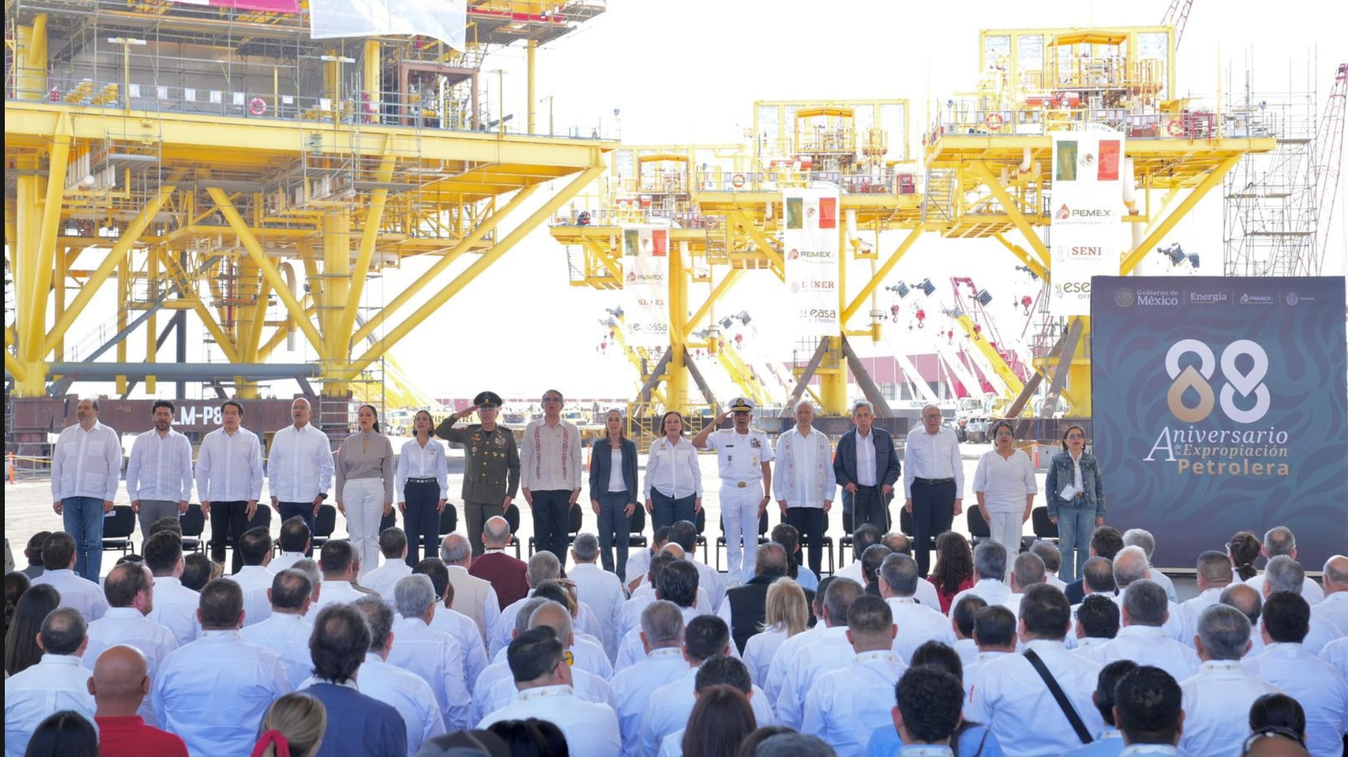 88 Aniversario de la Expropiación Petrolera