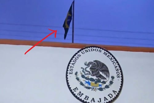 Brasil asume representación de México en Perú y cambia la bandera en la embajada