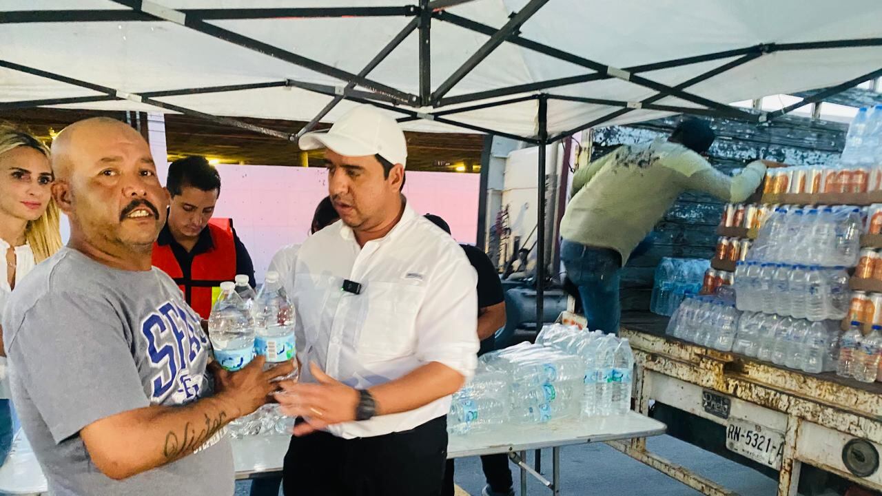 El edil exhortó a ser conscientes de que el Gobierno trata de abarcar todo el municipio y acompañarlos ante esta falta de agua.