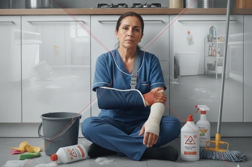 Caídas, quemaduras e intoxicaciones: 9 de cada 10 trabajadoras del hogar no tienen seguridad social