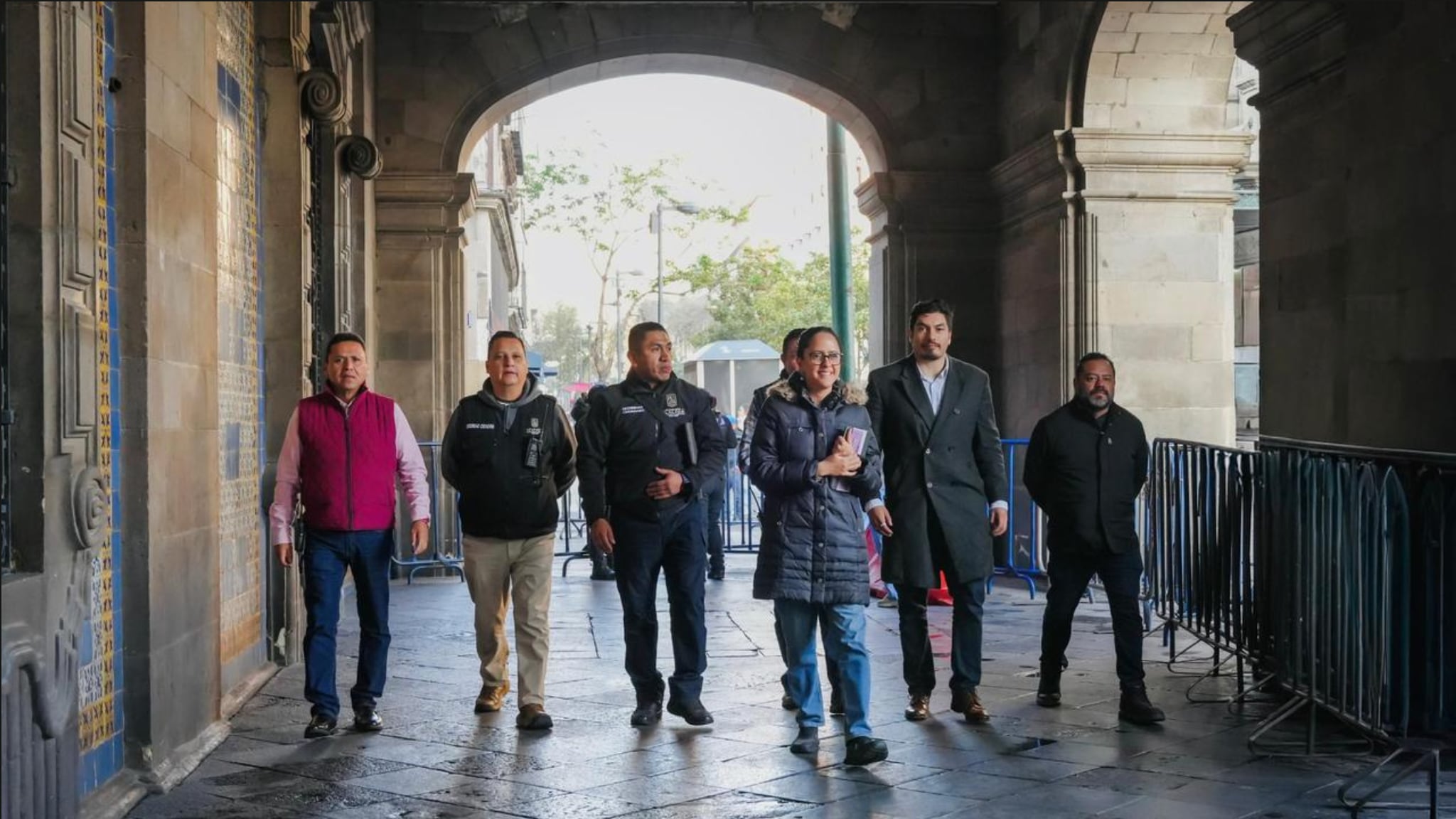 alcaldesa de Tlalpan, Gaby Osorio,