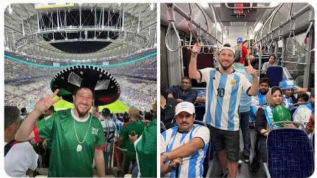 Publicó en sus redes el cambio de playeras y de grupos.