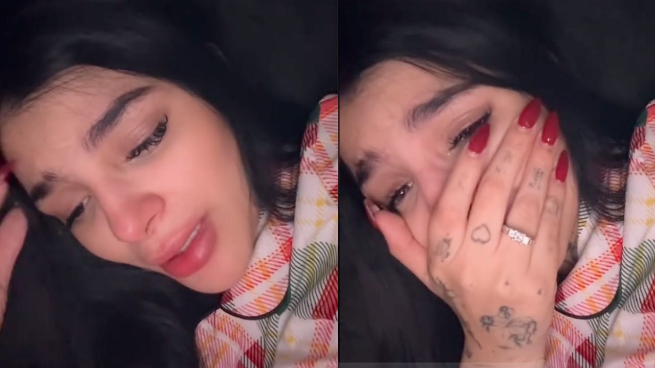 Karely Ruiz alerta a sus fans tras aparecer llorando en un video