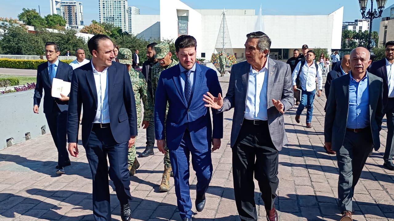 La reunión se hizo en el Museo del Noreste y después hubo una comida en Palacio de Gobierno.