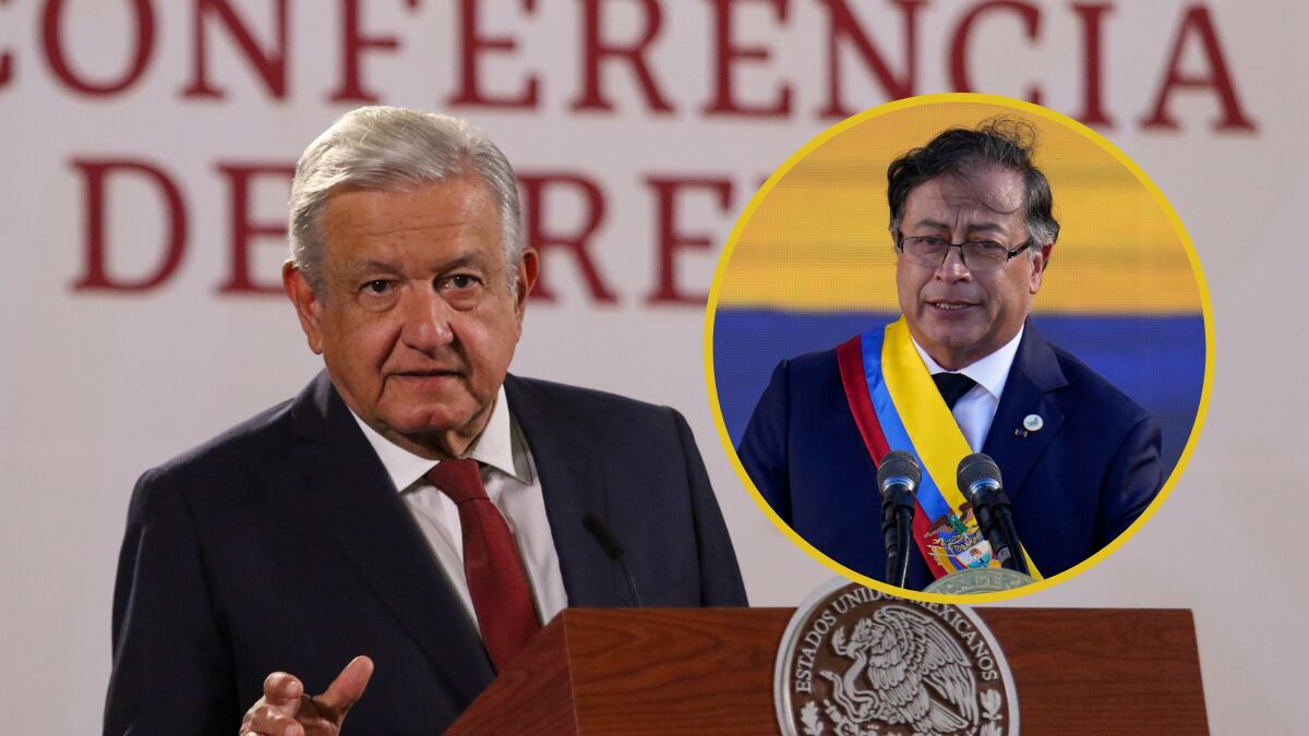 Andrés Manuel López Obrador hizo referencia a Gustavo Petro, recién investido como presidente de Colombia.