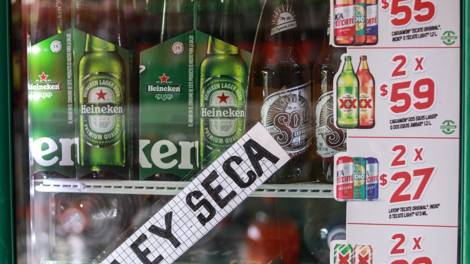 Ley Seca en CDMX. Foto: Cuartoscuro