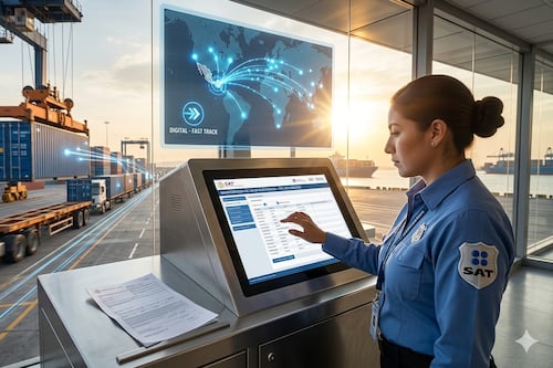 SAT acelera aduana digital: cambia la forma de declarar valor en importaciones