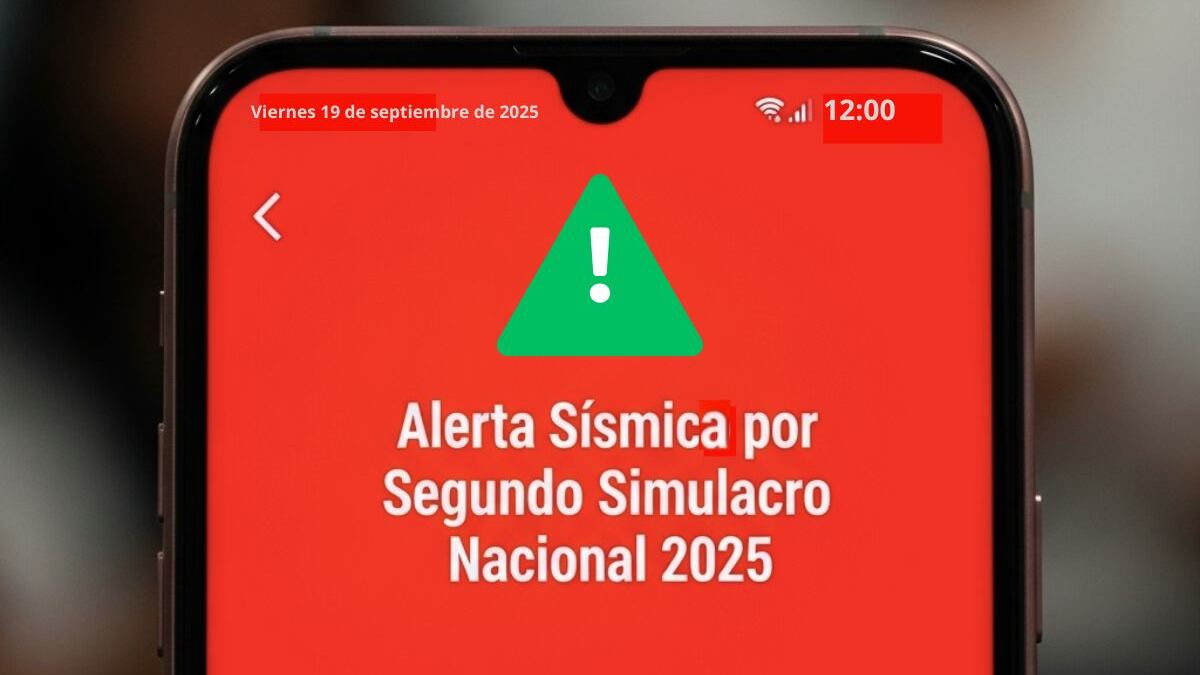 19 de septiembre: ¿Por qué la Alerta Sísmica podría no sonar en tu celular en el Segundo Simulacro Nacional 2025?