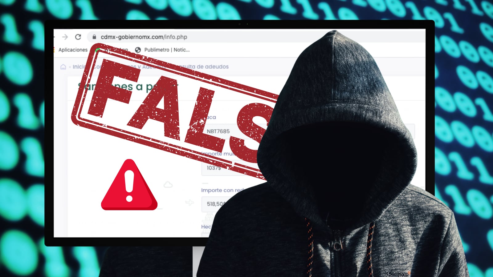 Phishing en CDMX.