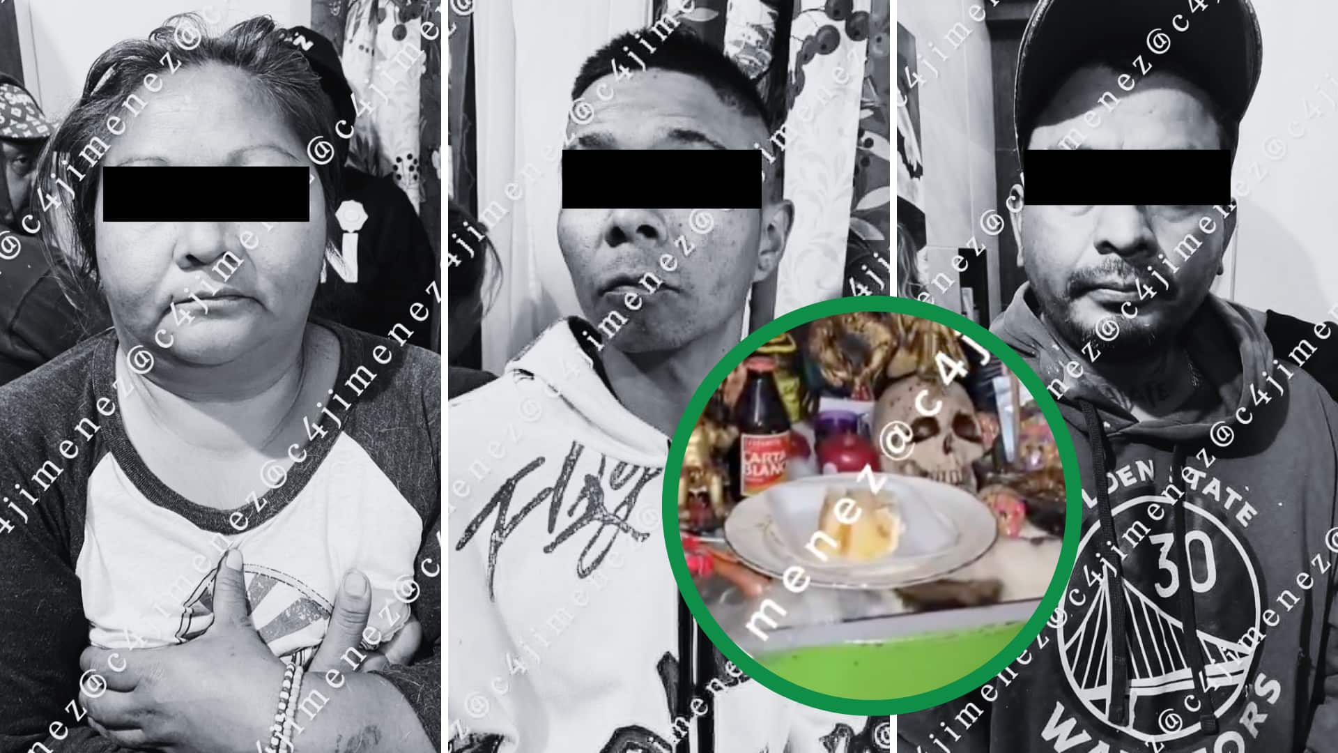 La SSC investiga si los tres detenidos estaban vinculados con una red local dedicada a ejecuciones y venta de estupefacientes en Coyoacán.