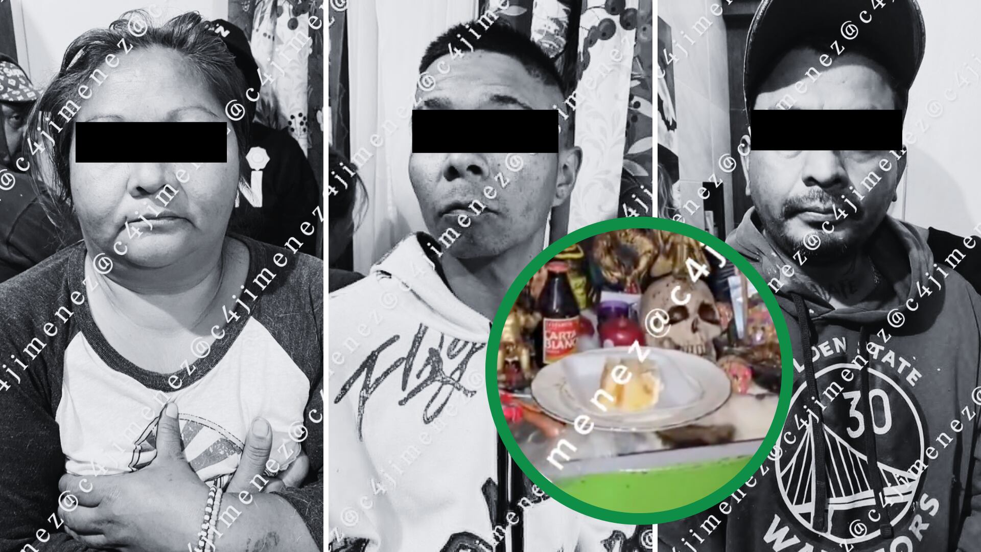 La SSC investiga si los tres detenidos estaban vinculados con una red local dedicada a ejecuciones y venta de estupefacientes en Coyoacán.