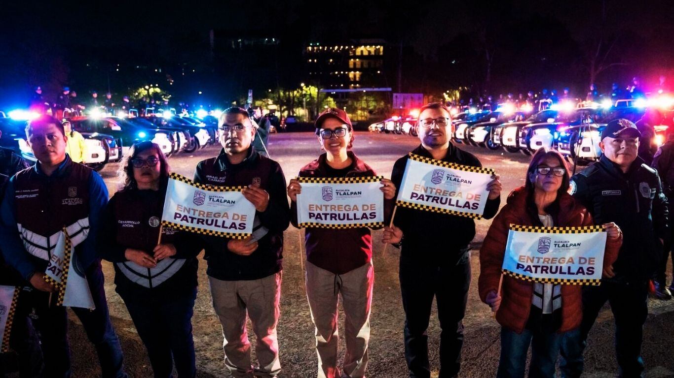 Nuevas patrullas en Tlalpan