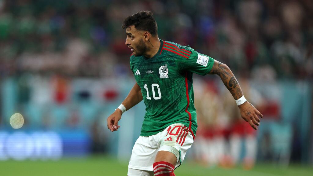Alexis Vega jugó su primer Mundial con la Selección mexicana en Qatar 2022.