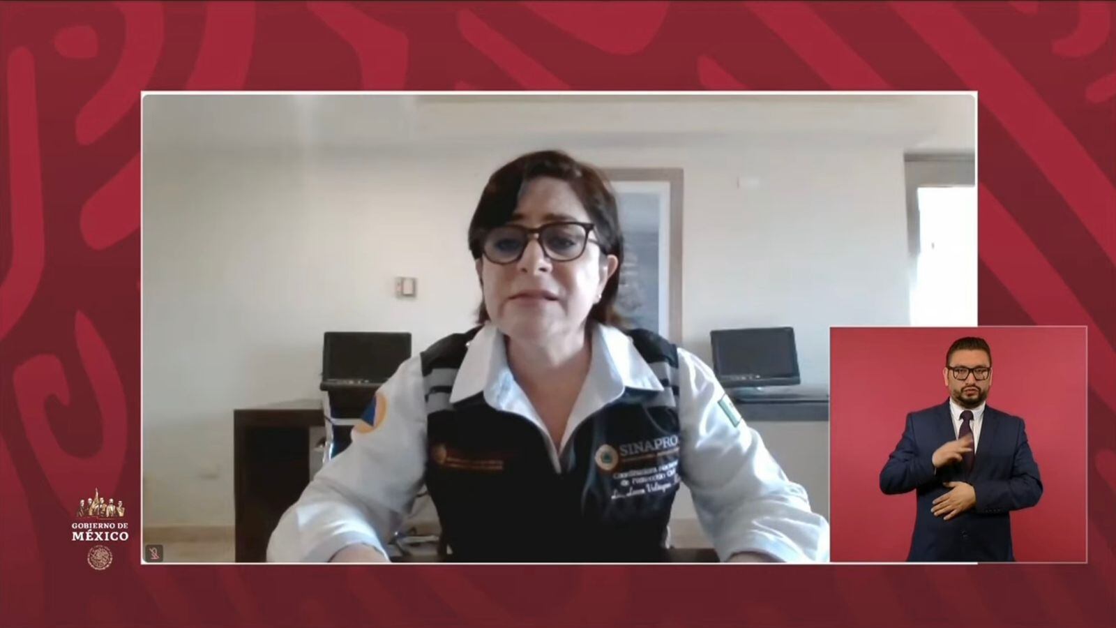 Laura Velázquez Protección Civil