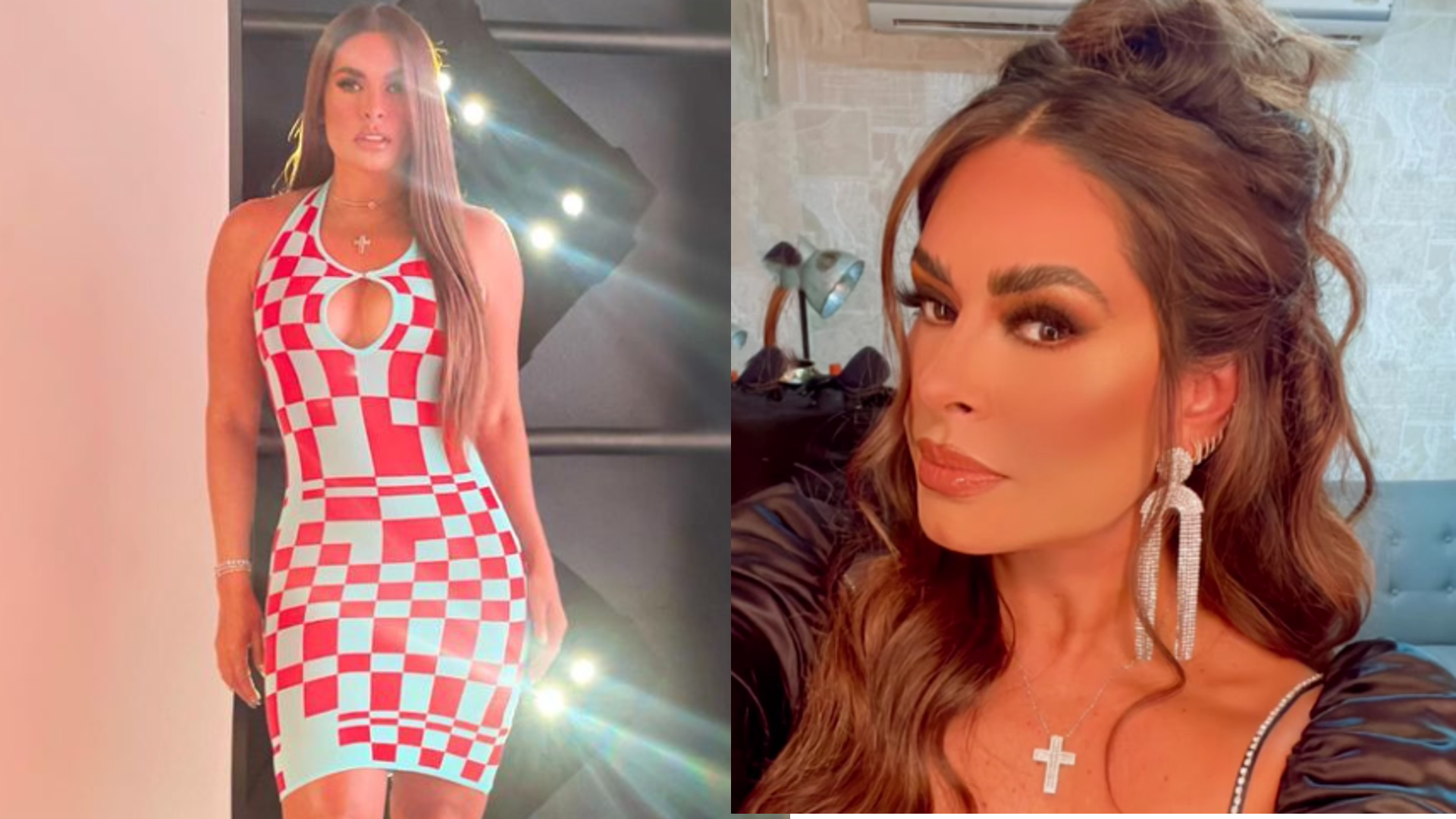 Galilea Montijo incomoda a Paul Stanley en plena transmisión en vivo