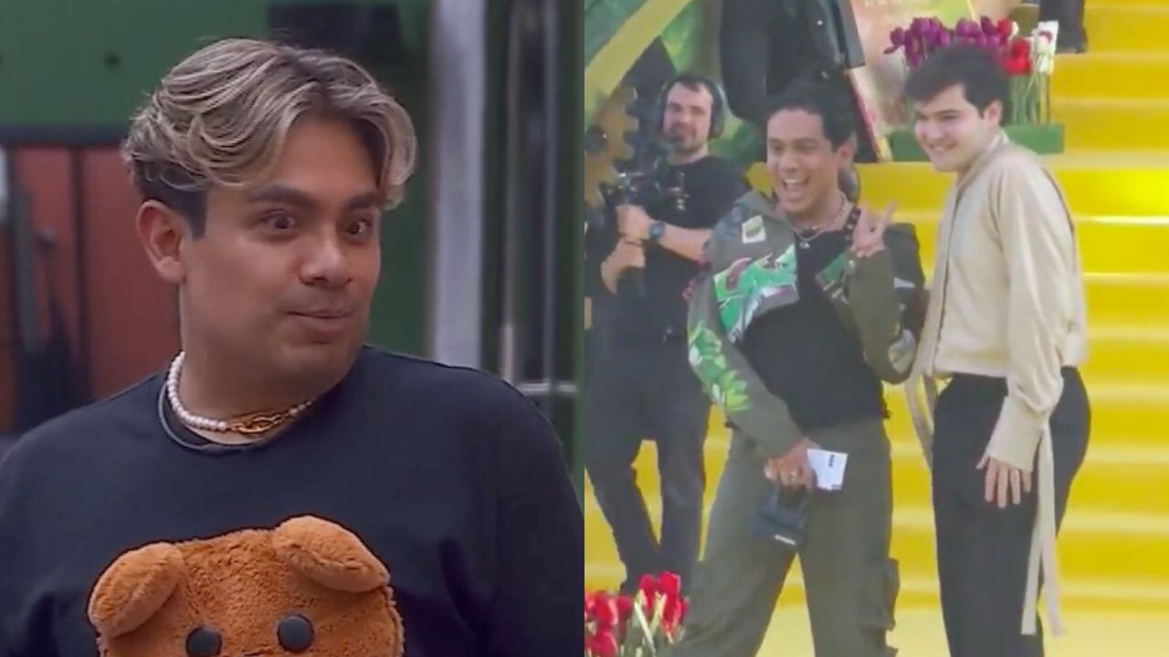 Ricardo Peralta en la premier de 'Wicked'