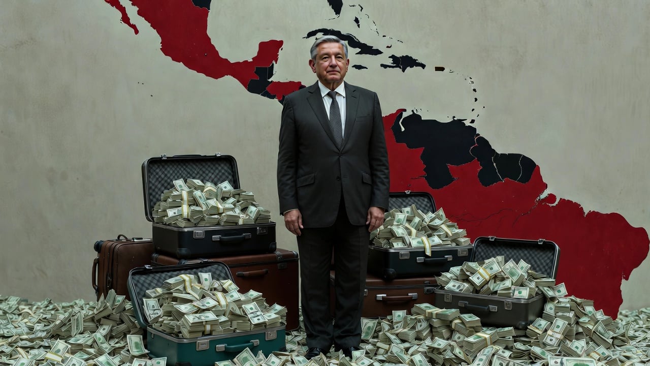 El diario británico no presenta pruebas propias y atribuye las versiones a opositores políticos y medios mexicanos; AMLO y el gobierno venezolano lo niegan