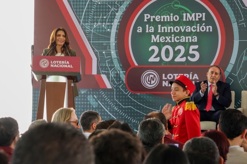 Premio IMPI a la Innovación Mexicana 2025 viaja por todo el país en billete de Lotería Nacional