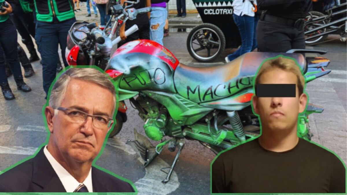 ¿Recompensa o revuelo? Salinas Pliego regalará moto a joven que agredió a mujeres en marcha 8M