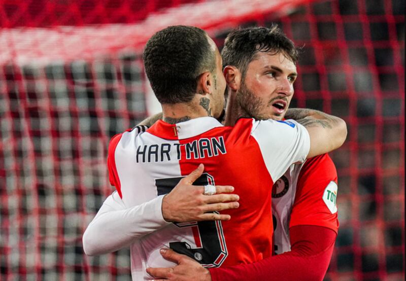 Santi Giménez continúa brillando en la Eredivisie I @Feyenoord