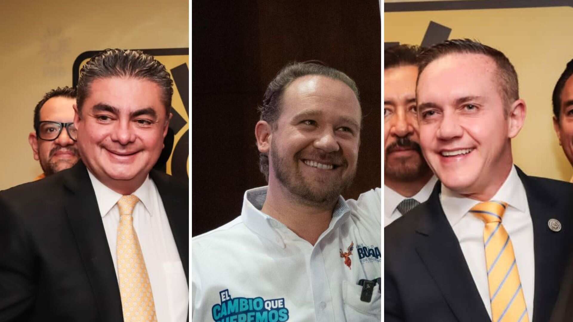 Precandidatos de la oposición.