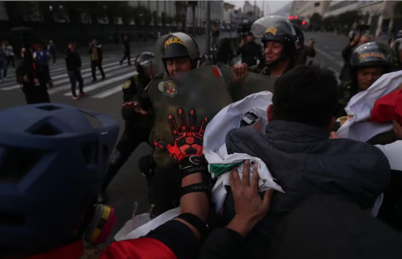 Marcha en Perú