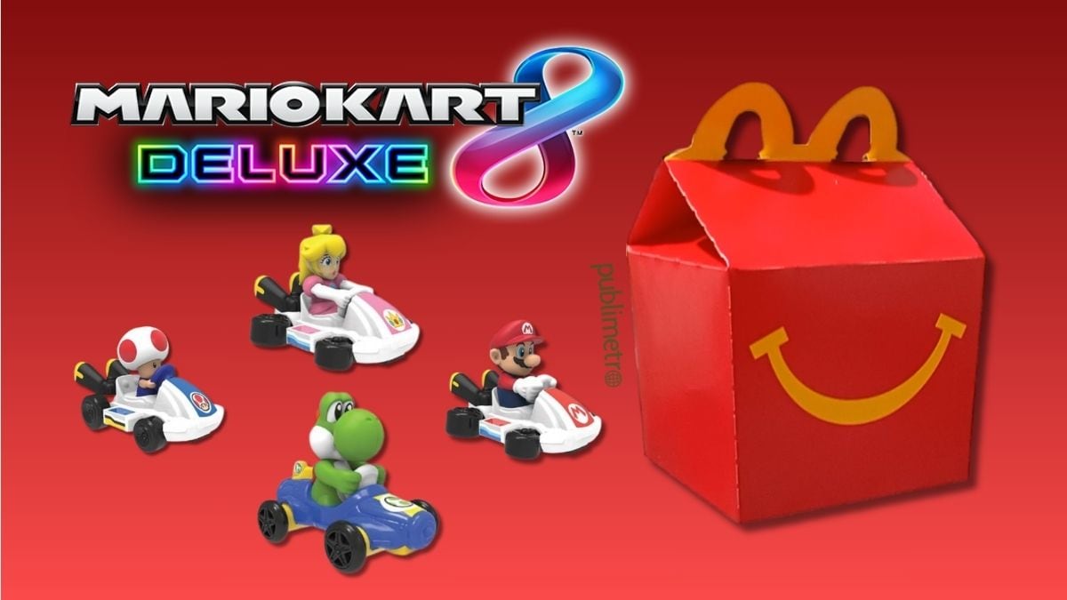 Nintendo Mario Kart 8 Deluxe McDonald’s México: Precios y sucursales donde venden la Cajita Feliz