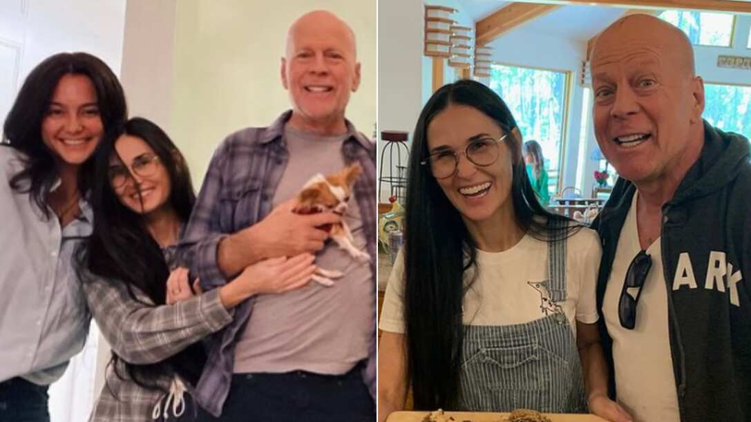Demi Moore y Bruce Willis han encontrado el balance perfecto en su relación pese a estar separados