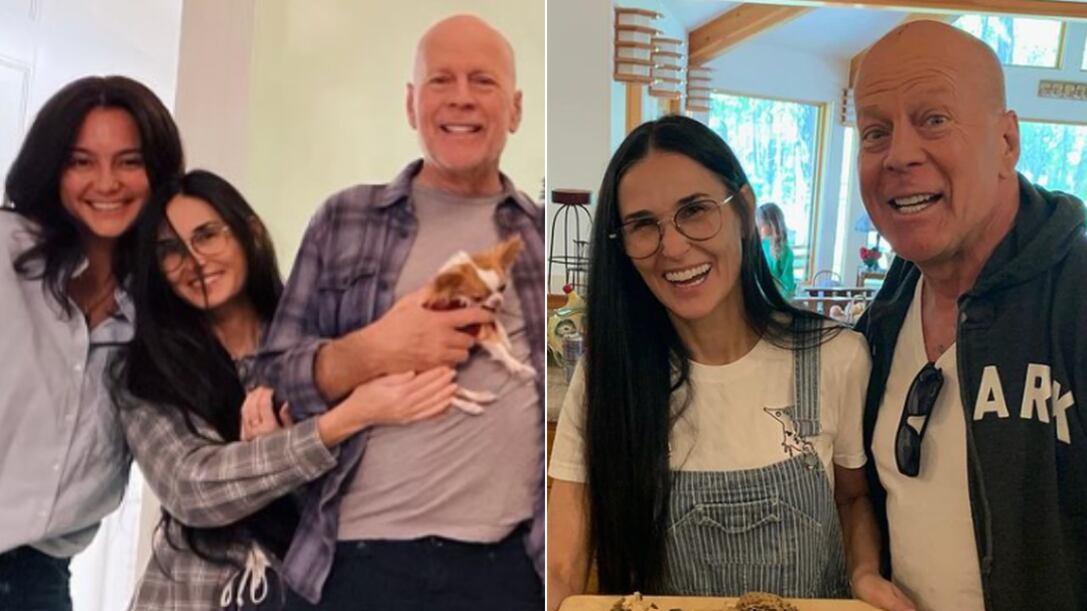 Demi Moore y Bruce Willis han encontrado el balance perfecto en su relación pese a estar separados
