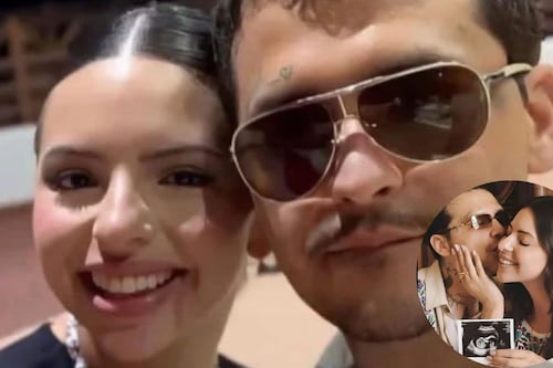 ¿Ángela Aguilar y Christian Nodal serán papás?, filtran ultrasonido que confirmaría embarazo