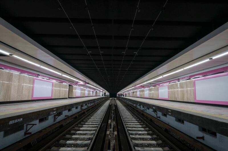 Remodelación del primer tramo de la Línea 1 del Metro.