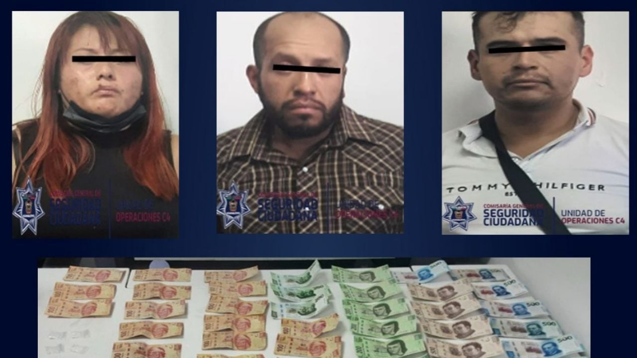 Capturan a 3 personas por delito de falsificación de dinero