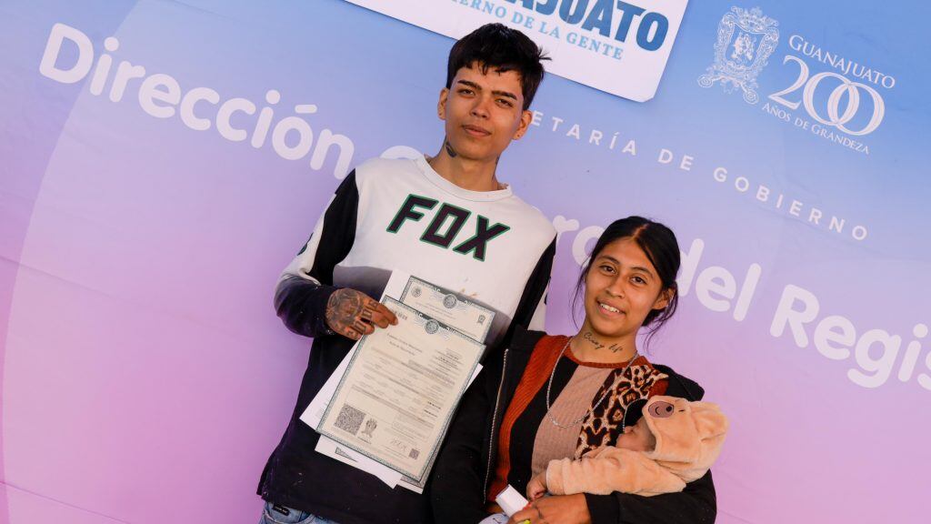 Un total de mil 400 personas lograron su registro civil durante 2024.