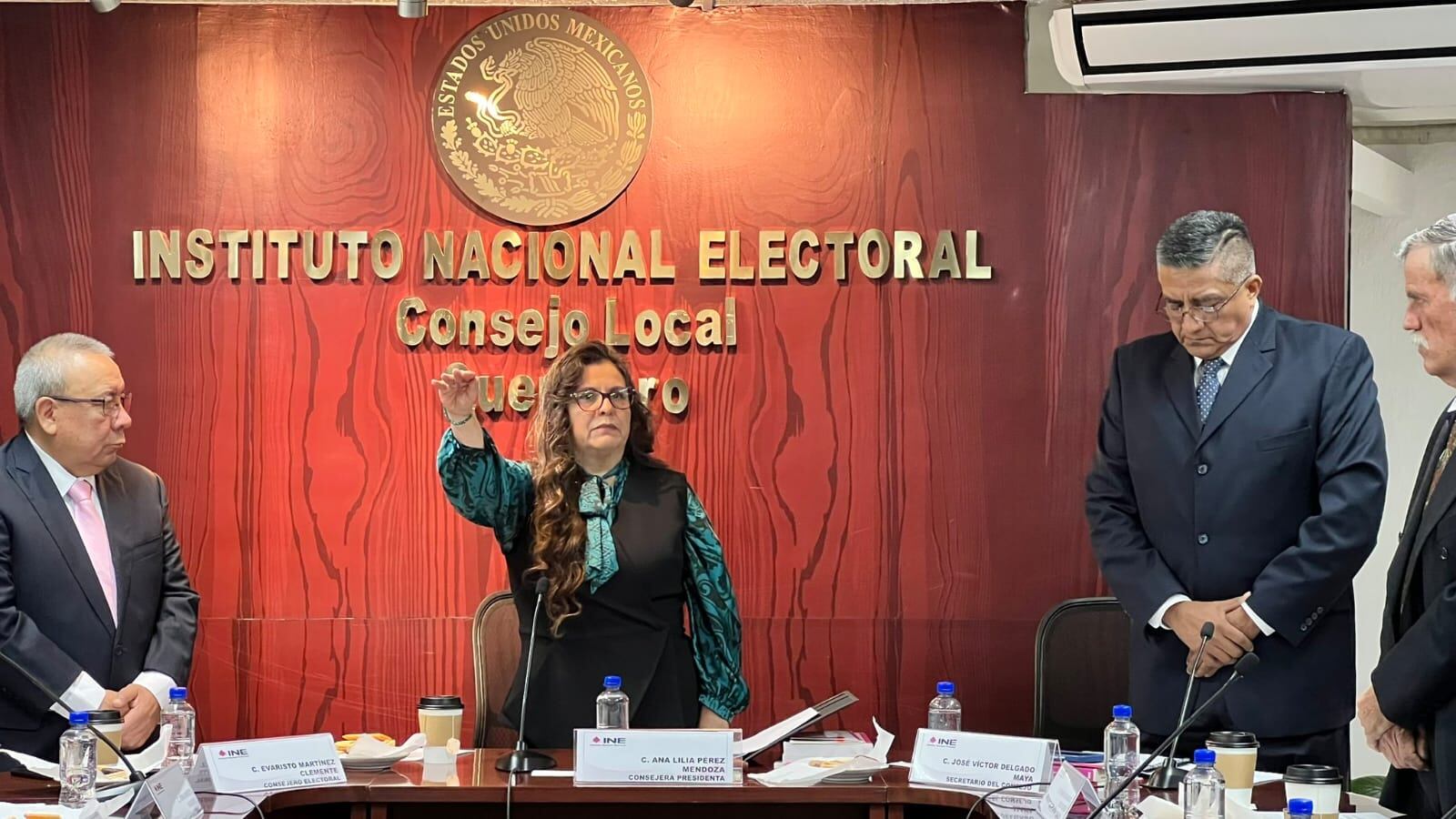 Consejo local del INE. (CORTESÍA)