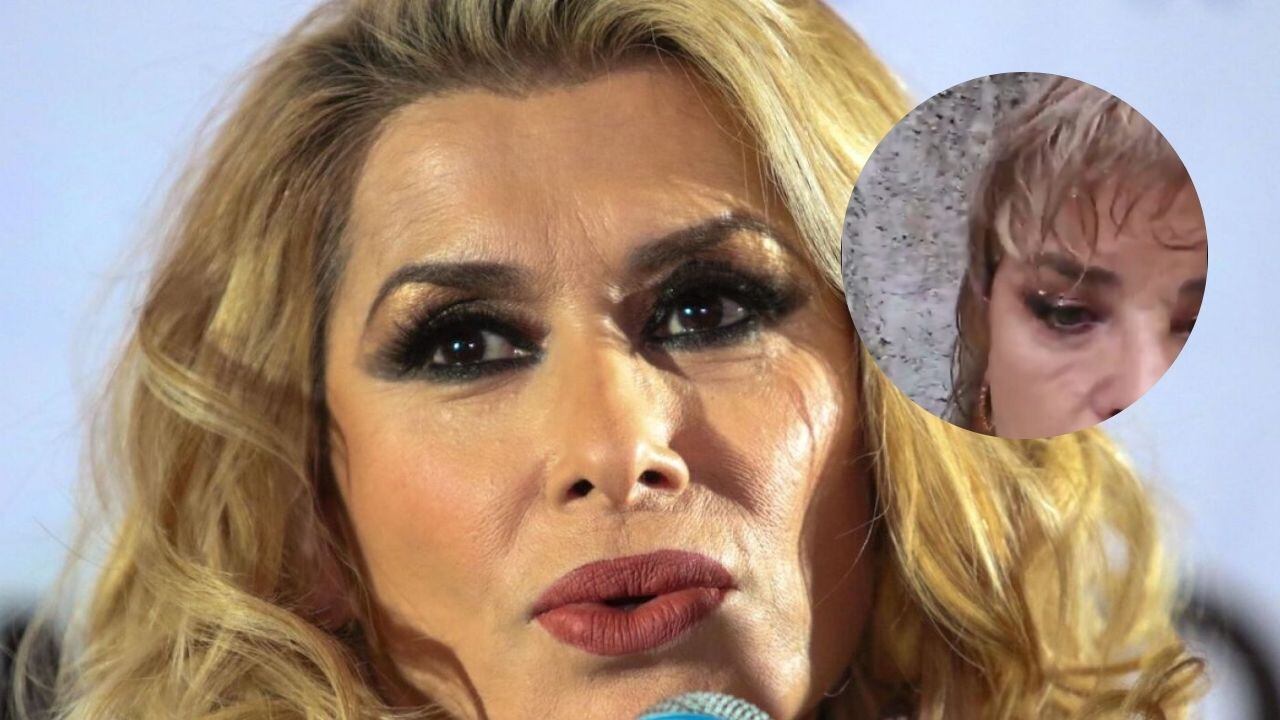 La examiga de Dulce compartió un video suplicando ayuda tras quedar varada en una inundación.